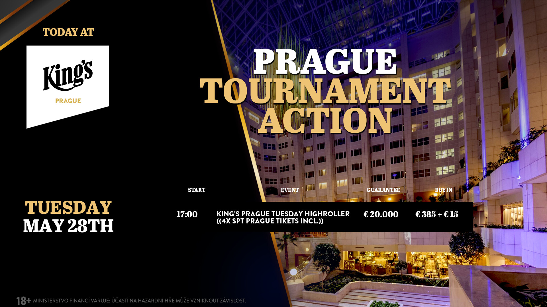 Kings Prague turnaje 28. 5. 2024
