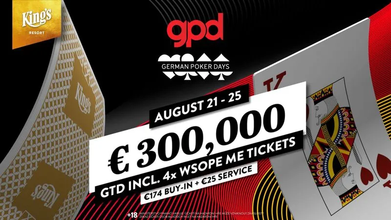 german poker days rozvadov kings srpen 2024