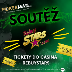 Rebuy Stars Luka: Soutěž o dvě vstupenky do turnaje s GTD 150.000 Kč! 