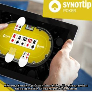 Synot Tip Poker: Zítra další freeroll poker turnaj o 5.000BB! 