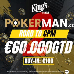 King's Casino Prague: V úvodním flightu Pokerman Road to CPM postoupil Jan Kresl