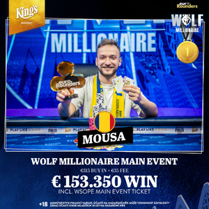 King's Resort Rozvadov: Miliony pro Aleše Zeleného za druhé místo ve Wolf Millionaire!