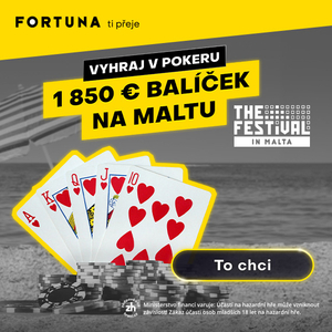 Fortuna Poker: Vystepuj si od €0,25 pokerovou dovolenou na Maltě!