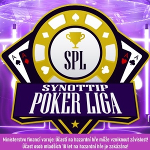 Synottip Poker Liga: Zapoj se do hry o stovky tisíc!