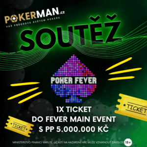 Soutěž o vstup do Poker Fever Series s PP 5.000.000 Kč v Go4games Hodolany!