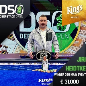 King's Resort Rozvadov: V prvním flightu Czech Poker Masters zazářil Jiří Heidtke