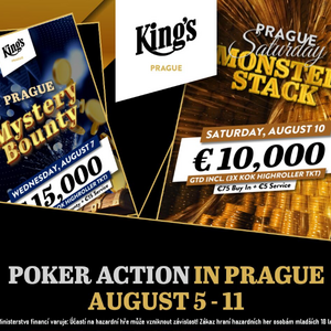 Týden v King’s Prague: polské Masters o €300.000 nebo Monsterstack