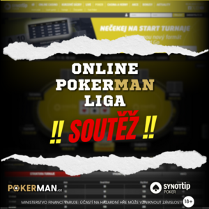 Soutěž o vstupy do turnajů Online PokerMan Ligy s GTD 100.000 Kč! 