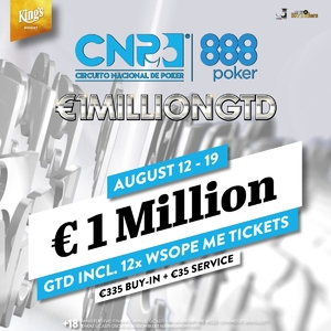 King’s Casino Rozvadov: Main Event Circuito Nacional de Poker garantuje €1.000.000