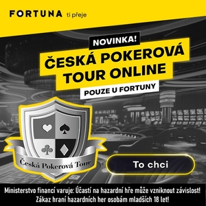 Fortuna Poker: V říjnu si můžete na Fortuně zahrát Českou Pokerovou Tour!