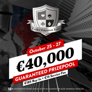 Týden v King’s Prague vyvrcholí Českou Pokerovou Tour o 1 milion Kč