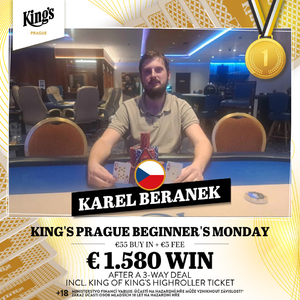 King's Prague: Beginner's Monday rozsekl česko-slovenský 3-way deal