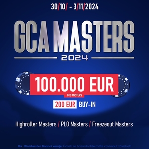 Grand Casino Aš: Vrcholem GCA Masters bude Main Event s buy-inem €200 a garancí €100.000