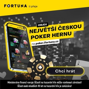 Zahrajte si speciální PokerMan turnaj pro české hráče na Fortuna Pokeru