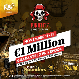 King's Resort Rozvadov: Pirátská Mystery Bounty přináší garanci €1.000.000