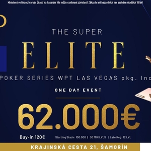 Card Casino Bratislava:  V sobotu jednodenní turnaj Elite Poker Series s garancí €62.000!