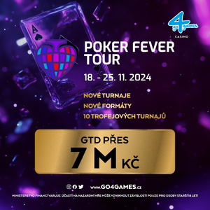 Go4Games Hodolany: Poker Fever Tour přiváží zcela nové turnaje a garanci přes 7.000.000 Kč