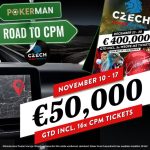 King's Prague ovládne Pokerman Road to Czech Poker Masters o €50.000