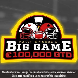 Fortuna Poker: Zahrajte si o více než 2 500 000 Kč z pohodlí domova v turnaji The Big Game.