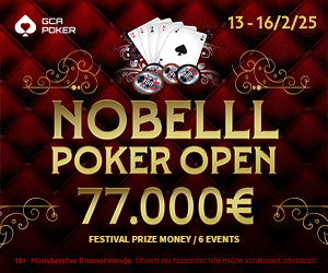 Grand Casino Aš: pozvánka na Nobell Poker Open 13. 2. - 16. 2. 2025