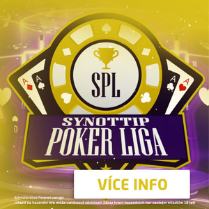 Víkend na Synotu garantuje skoro 2 miliony Kč! SynotTip Poker Liga pokračuje