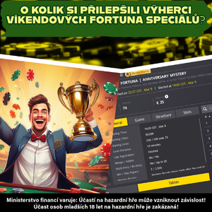 vysledky online poker turnajů na fortune brezen týden 2