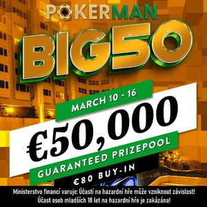 King's Prague: Pokerman BIG50 začal nejlépe Michal Rollinger