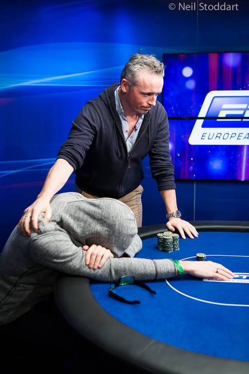 Montury po šestihodinovém heads upu na EPT Malta