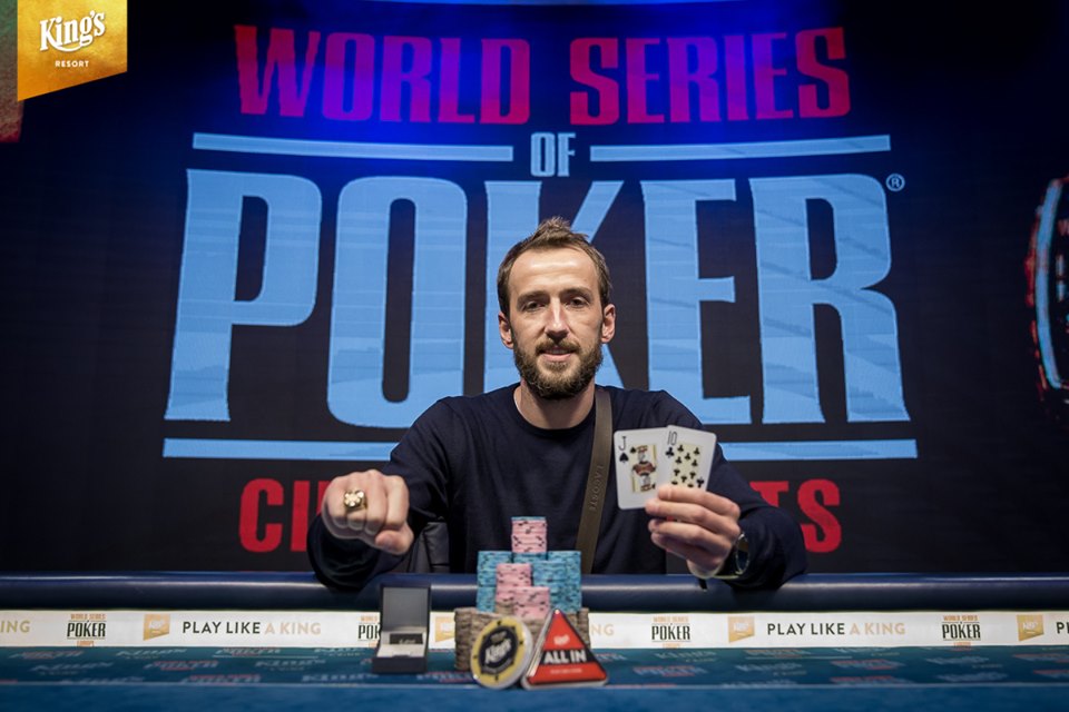 Kruh se uzavřel, Jakub Oliva kraluje podzimnímu WSOP Circuit Main Eventu