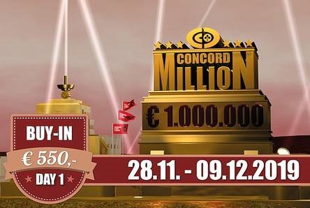 Concord Million se vrací: Bojujte i letos o podíly z minimálně €1.000.000