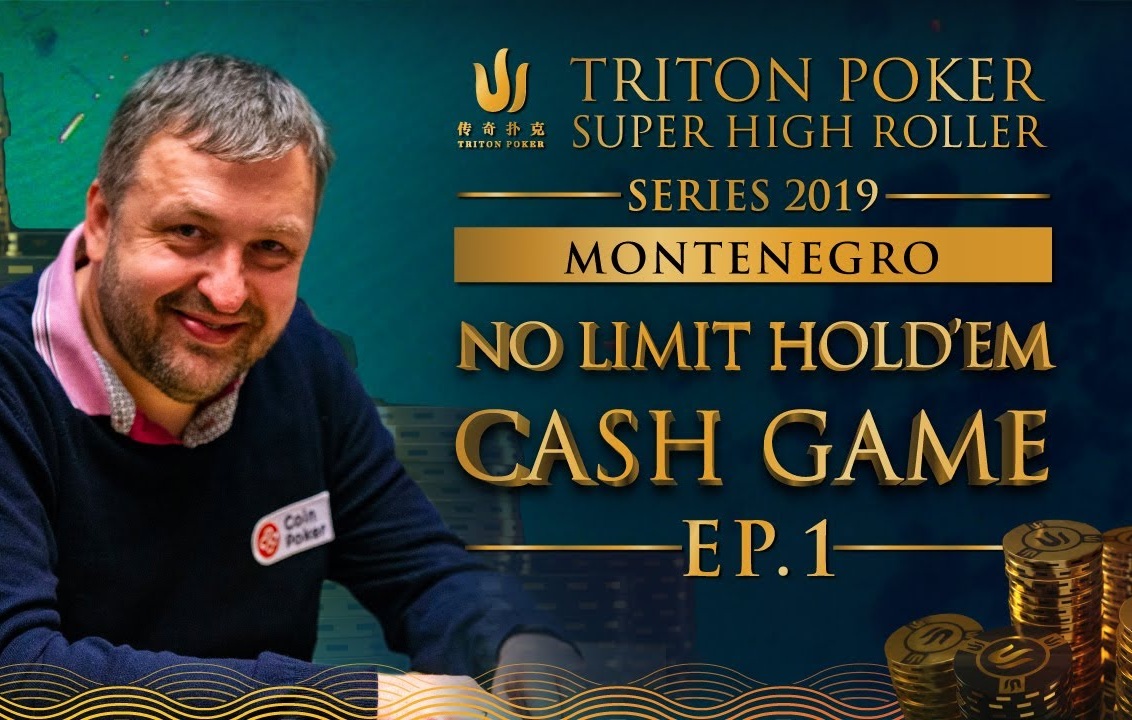 První epizoda obrovské Triton €2k/€4k NLHE cash game z Černé Hory