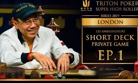 Triton Poker Londýn: Les Ambassadeurs Short Deck Private Game (#1)