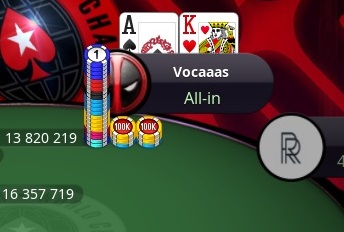 $24.801 pro Vocaaase, v WCOOP Thursday Thrill SE obsadil 7. příčku