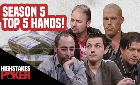 High Stakes Poker: Nejlepší handy z páté sezóny ikonické šou