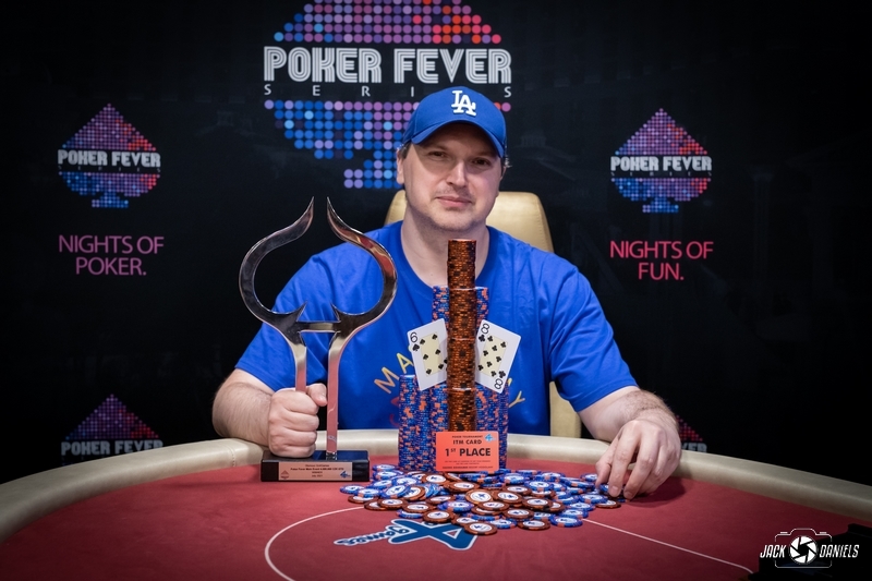 Vítězstvím v Poker Fever ME David Táborský dosáhl na jeden z vrcholů kariéry